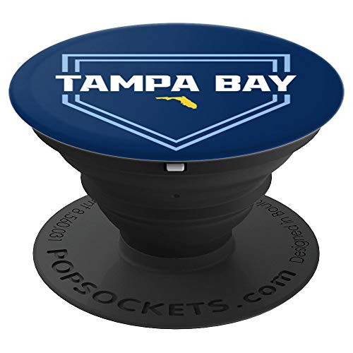 Vintage Tampa Bay Baseball Florida Home State PopSockets Grip and Stand for Phones and Tablets