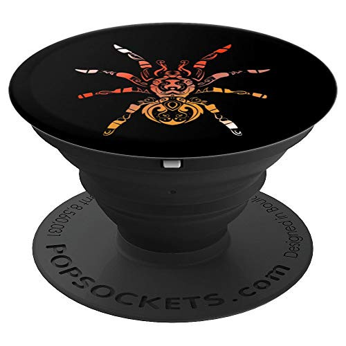 Tarantula Mandala Spider PopSockets Grip and Stand for Phones and Tablets