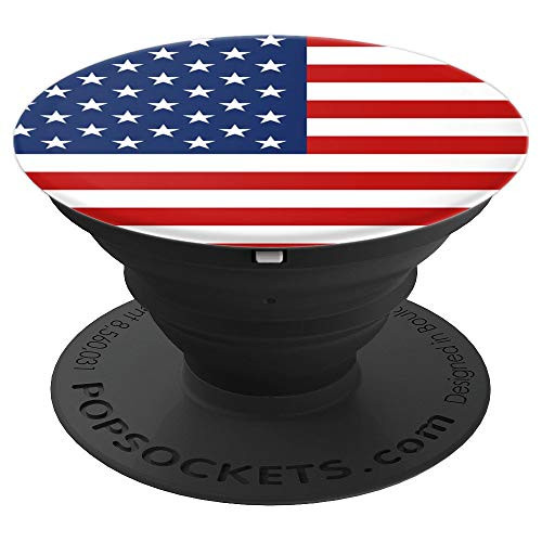 Grip American Flag - Classic Patriotic USA Design PopSockets Grip and Stand for Phones and Tablets