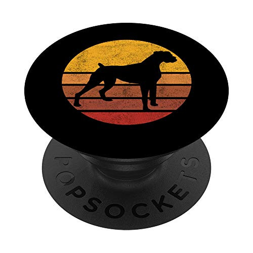 Vintage Sunset Trendy Animal Silhouette Boxer Dog PopSockets Grip and Stand for Phones and Tablets Vintage Sunset Trendy Animal Silhouette Boxer Dog PopSockets Grip and Stand for Phones and Tablets