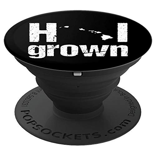 Hawaii Vintage HI State Grown Home Gift PopSockets Grip and Stand for Phones and Tablets