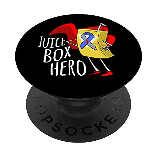 Type 1 Diabetes T1D Juice Box Hero Gift For Diabetic PopSockets PopGrip  Swappable Grip for Phones   Tablets Type 1 Diabetes T1D Juice Box Hero Gift For Diabetic PopSockets PopGrip  Swappable Grip for Phones   Tablets