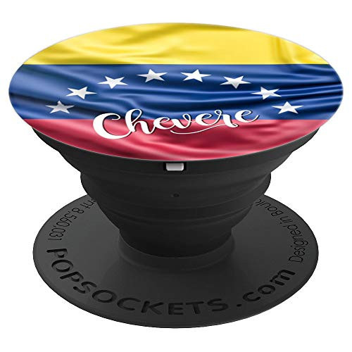 Venezuela Flag - Chevere Venezuelan Proud PopSockets Grip and Stand for Phones and Tablets