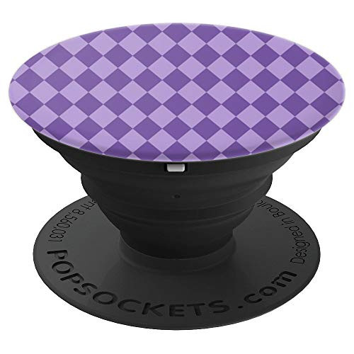 Classic   Vintage Lavender   Purple Argyle Pattern PACJ0545 PopSockets Grip and Stand for Phones and Tablets