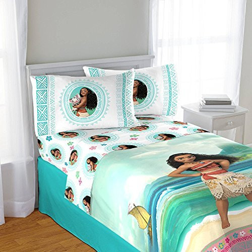Disney Moana 3 piece Twin Sheet Set Disney Moana 3 piece Twin Sheet Set
