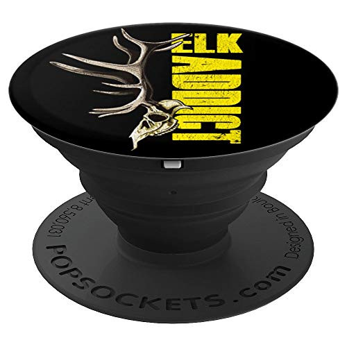 Awesome Elk Hunting Gift Antler PopSockets Grip and Stand for Phones and Tablets