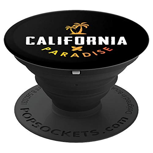 California Life Vintage CA California gift Home State PopSockets Grip and Stand for Phones and Tablets
