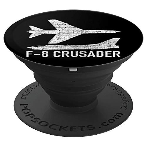 F8 Crusader Jet Fighter Plane Vietnam War Planes Gift PopSockets Grip and Stand for Phones and Tablets F8 Crusader Jet Fighter Plane Vietnam War Planes Gift PopSockets Grip and Stand for Phones and Tablets
