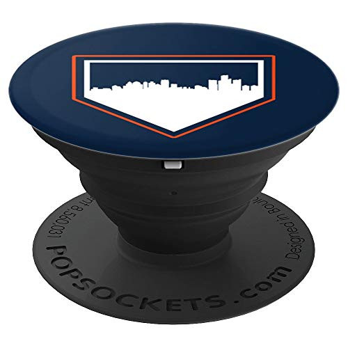 Vintage Detroit Baseball DET Home Skyline PopSockets Grip and Stand for Phones and Tablets Vintage Detroit Baseball DET Home Skyline PopSockets Grip and Stand for Phones and Tablets