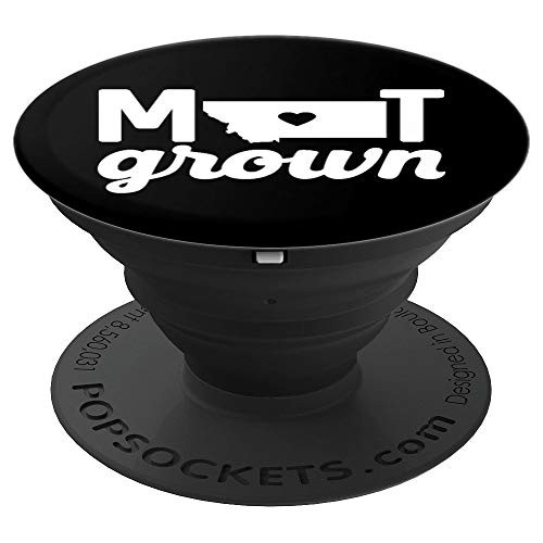 Montana Cute MT State Grown Home Gift PopSockets Grip and Stand for Phones and Tablets