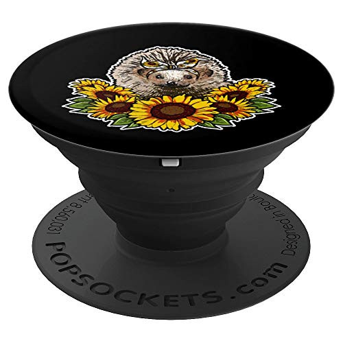 Cute Love Hedgehog Gift Sunflower Decor Hedgehog PopSockets Grip and Stand for Phones and Tablets Cute Love Hedgehog Gift Sunflower Decor Hedgehog PopSockets Grip and Stand for Phones and Tablets