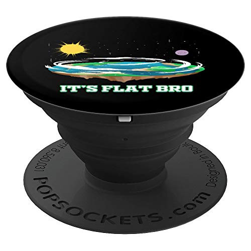 Flat Earth Conspiracy Theory PopSockets Grip and Stand for Phones and Tablets
