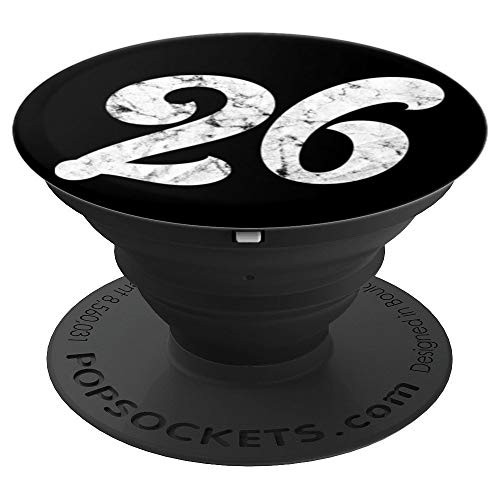26th Birthday gift   Classic Vintage Women Men 26 year old PopSockets Grip and Stand for Phones and Tablets