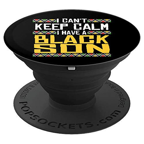 Black Lives Matter African American Son Civil Rights Gift PopSockets Grip and Stand for Phones and Tablets