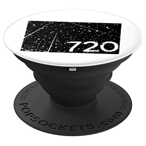 Colorado State Area Code 720 Colorado Gift Colorado Day PopSockets Grip and Stand for Phones and Tablets