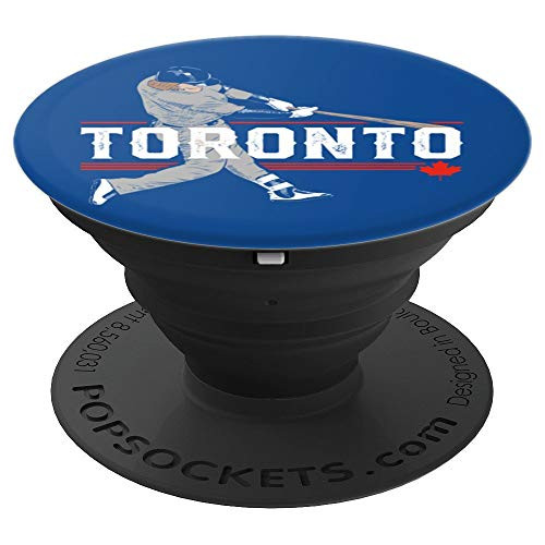 Toronto Baseball Slugger Home Run PopSockets Grip and Stand for Phones and Tablets