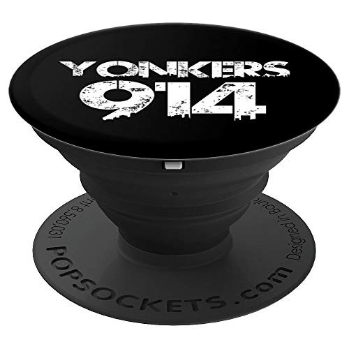 YONKERS 914 Area Code Distressed Gritty Phone Accessory PopSockets Grip and Stand for Phones and Tablets