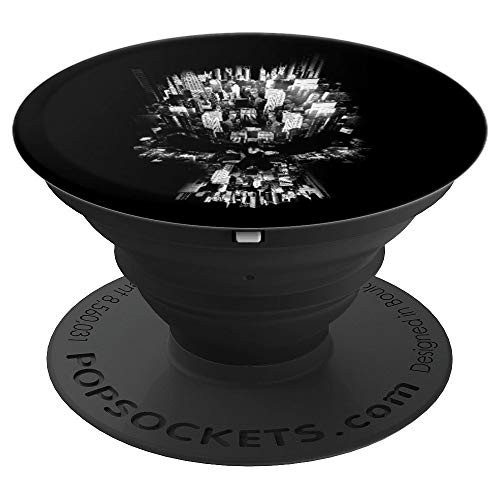 CITY SKULL - urban - scary - horror - skyscraper PopSockets Grip and Stand for Phones and Tablets