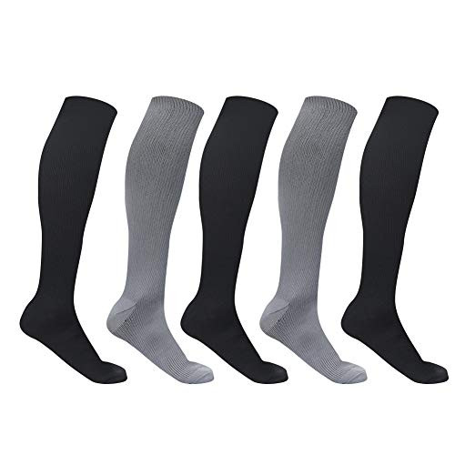 Huinsh Medical Compression Socks for Men and Women Circulation 20-30 mmhg for Running  Athletic  Nurses  Pregnancy and Travel