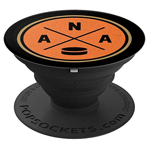 Classic Anaheim Hockey ANA Outline PopSockets Grip and Stand for Phones and Tablets