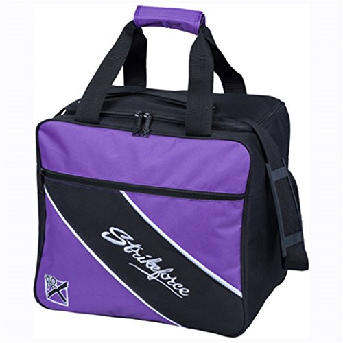 KR Strikeforce Bowling Flexx Single Bowling Ball Tote Bag (Purple)