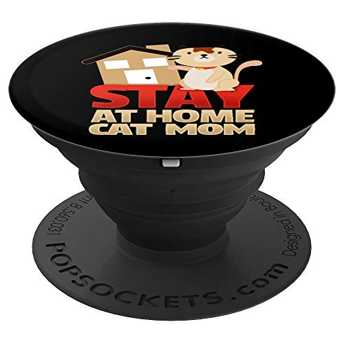 Cat Mom Gift Kitty Lovers Home PopSockets Grip and Stand for Phones and Tablets Cat Mom Gift Kitty Lovers Home PopSockets Grip and Stand for Phones and Tablets