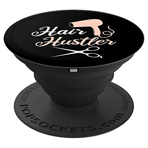 Cute Hairstylist Gift Idea - Hair Hustler PopSockets Grip and Stand for Phones and Tablets Cute Hairstylist Gift Idea - Hair Hustler PopSockets Grip and Stand for Phones and Tablets