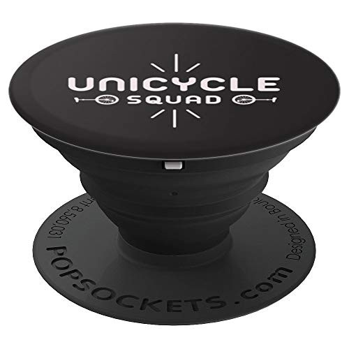 Unicycle Squad Monocycle Wheel PopSockets Grip and Stand for Phones and Tablets Unicycle Squad Monocycle Wheel PopSockets Grip and Stand for Phones and Tablets