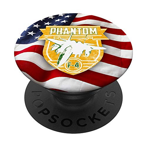F-4 Phantom II Jet Fighter Plan US Air Force Veteran Gift PopSockets Grip and Stand for Phones and Tablets F-4 Phantom II Jet Fighter Plan US Air Force Veteran Gift PopSockets Grip and Stand for Phones and Tablets