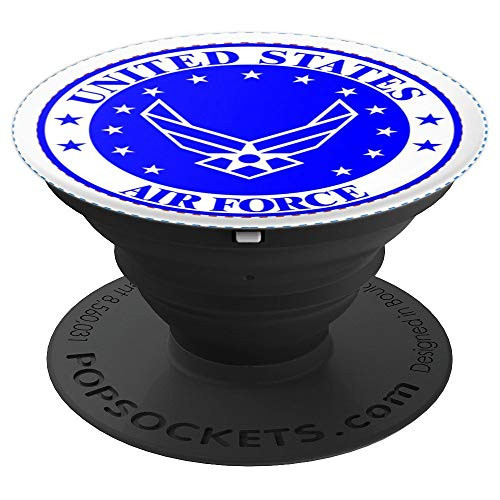 U-S- AIR FORCE ORIGINAL AF GIFT POPSOCKET USAF LOGO PopSockets Grip and Stand for Phones and Tablets
