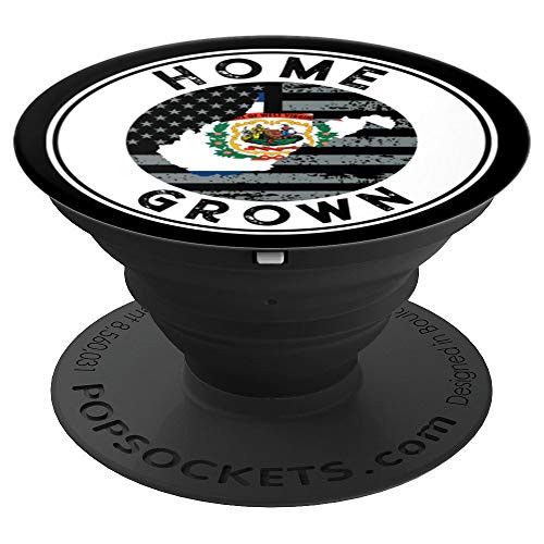 West Virginia Native Home Grown Quote State American Flag PopSockets Grip and Stand for Phones and Tablets West Virginia Native Home Grown Quote State American Flag PopSockets Grip and Stand for Phones and Tablets