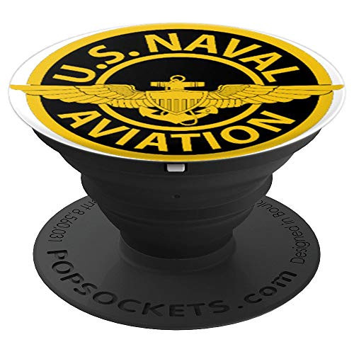 U-S- Navy Original U-S- NAVAL AVIATION PopSocket NAVY GIFY PopSockets Grip and Stand for Phones and Tablets