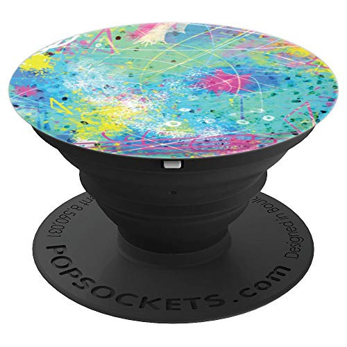 Paint Splatter Abstract Art Colorful PopSockets Grip and Stand for Phones and Tablets Paint Splatter Abstract Art Colorful PopSockets Grip and Stand for Phones and Tablets