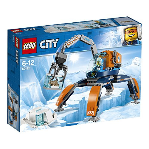 LEGO City Arctic Ice Crawler, Winter Expedition Vehicle Toy, Heavy Snow Crane