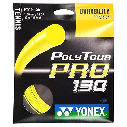 YONEX Poly Tour Pro 16 Tennis String Yellow
