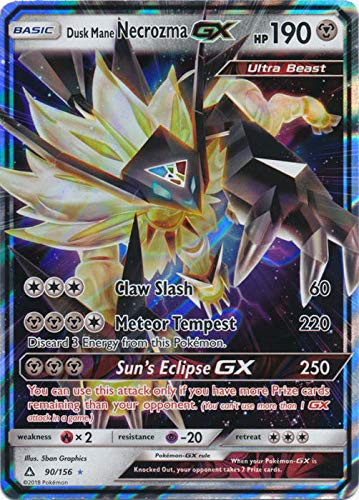 Dusk Mane Necrozma GX - 90-156 - Ultra Rare