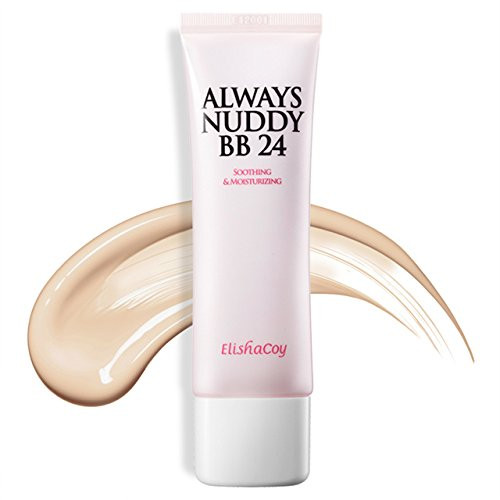 ELISHACOY Always Nuddy BB 24 50ml - Blemish Cream with Natural Botanical Ingredients for Sensitive Skin  Refreshing and Moisturizing  Daily Natural Facial Makeup