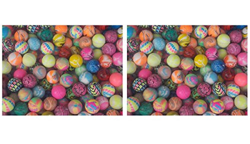 Rhode Island Novelty. Assorted Super Bouncy Balls (250 Count), 27mm(Discontinued by manufacturer) 2pack