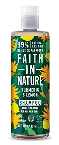 Faith In Nature Turmeric   Lemon Shampoo 400ml