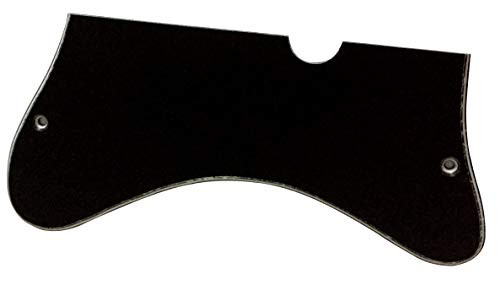 Custom Guitar Pickguard For Danelectro U2 Style Scratch Plate 3 Ply Black