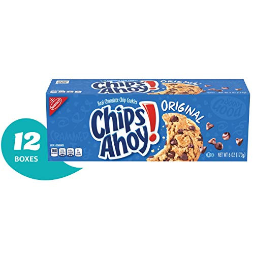 Chips Ahoy! Chocolate Chip Cookies  Original  6 Ounce Pack of 12