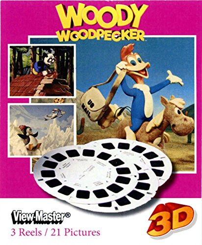 Woody Woodpecker - Classic ViewMaster - 3 Reel Set