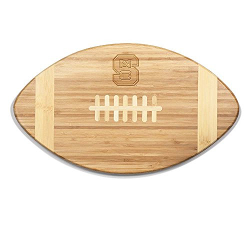 NCAA North Carolina State Wolfpack Touchdown! Bamboo Cutting Board, 16-Inch