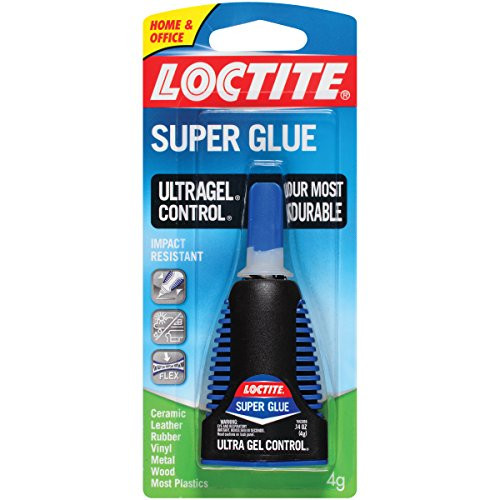 Loctite Super Glue Ultra Gel Control  4-Gram Bottle  6-Pack 1739050-6