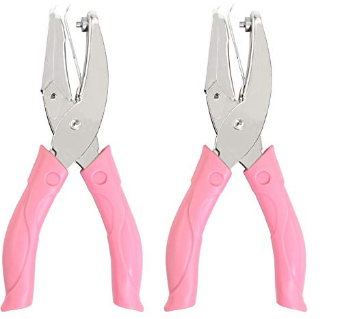 Jeemitery 2 Pack 1-4 Inch Star Shaped Metal Single Handheld Hole Paper Punch Punchers with Soft-Handled for Tags Clothing Ticket Jeemitery 2 Pack 1-4 Inch Star Shaped Metal Single Handheld Hole Paper Punch Punchers with Soft-Handled for Tags Clothing Ticket