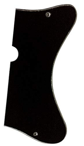 Guitar Pickguard For Danelectro U2 Style Scratch Plate 3 Ply Black