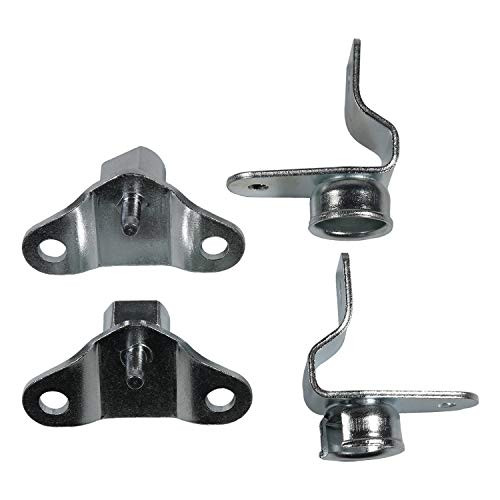 CARMOCAR Tailgate Hinge Kit Replacement for 1999-2007 Chevy Silverado GMC Sierra Tailgate Tail Left   Right Side Gate Set of 4