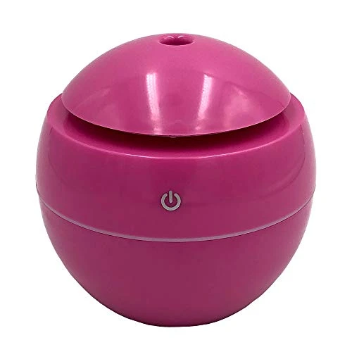 Datao Mini Air Humidifier Ultrasonic USB Aroma Diffuser with 7 different LED lights  Mist Maker  Aromatherapy Essential Oil Diffuser Pink