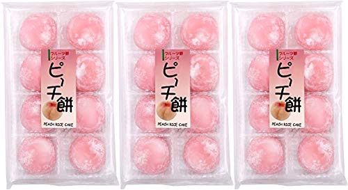 Fruit Mochi Daifuku Peach 8-22oz-235g 3 Pack