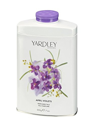 April Violets By Yardley London 7 oz Talc for Women